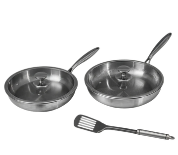Set dúo de sartenes clásicas de titanio