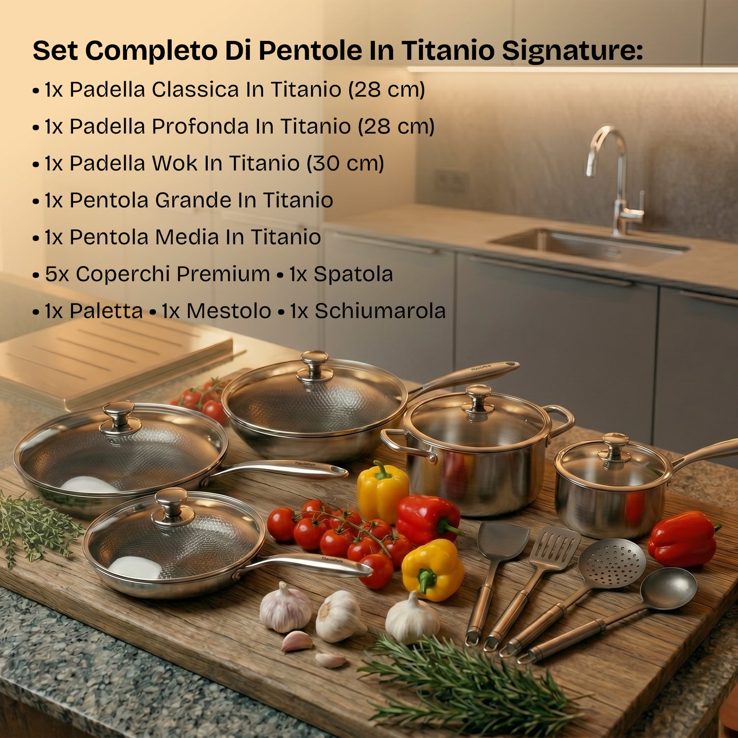 Set completo de ollas