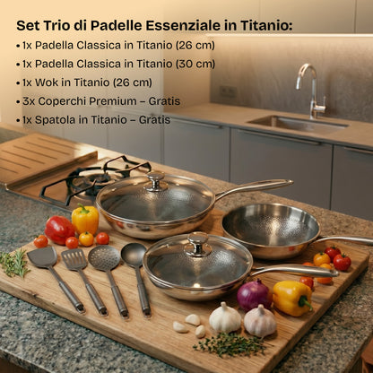 Set trío de sartenes esencial