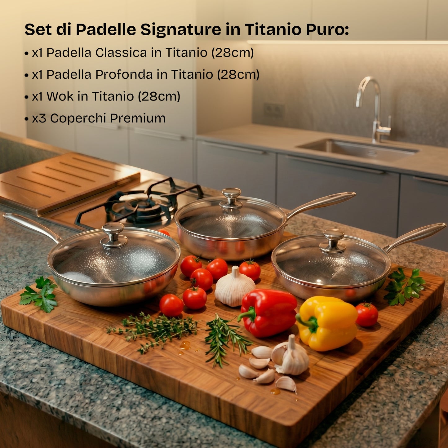 Set di Padelle Signature